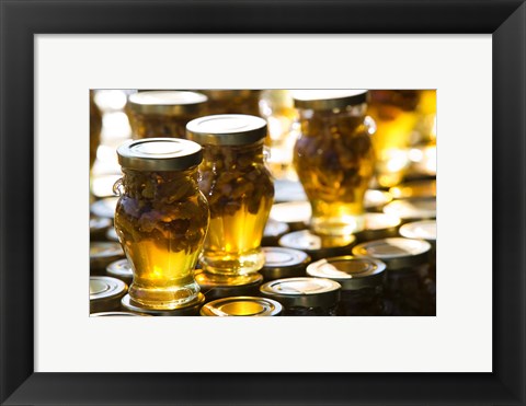 Framed Local Honey, Anafonitria, Zakynthos, Ionian Islands, Greece Print