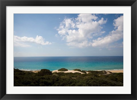 Framed Cyprus, Karpas peninsula, Golden Beach Print