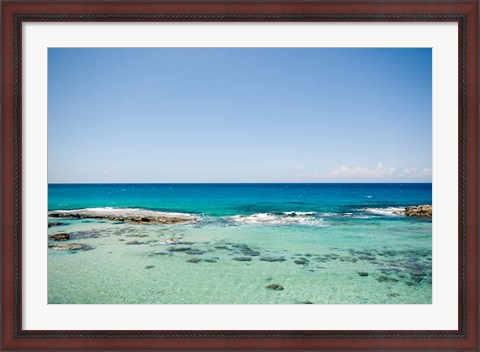 Framed Cyprus, Karpas, Dipkarpaz, Beach near Ayios Philon Print