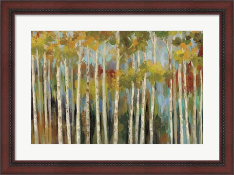 Framed Young Forest III Print