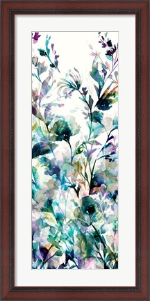 Framed Transparent Garden II - Panel I Print