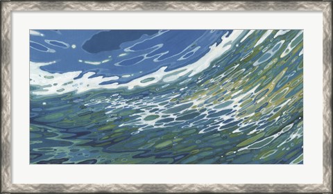 Framed High Wave Print