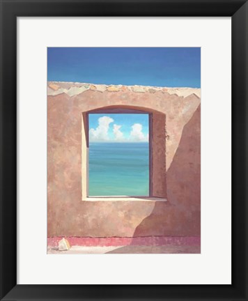 Framed Outside Looking Out Print
