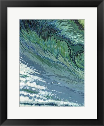 Framed Churning Print