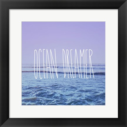 Framed Ocean Dreamer Print
