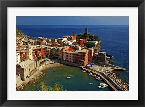 Framed Vernazza Print