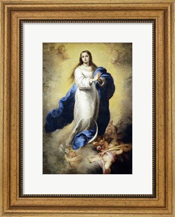 Framed Immaculate Conception of El Escorial, 1656-1660 Print