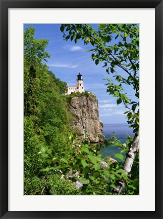 Framed Split Rock Lighthouse Print