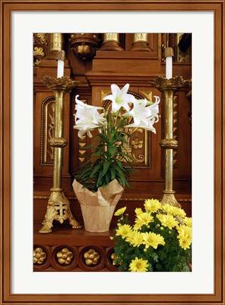 Framed Easter Altar Print