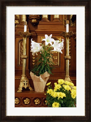 Framed Easter Altar Print