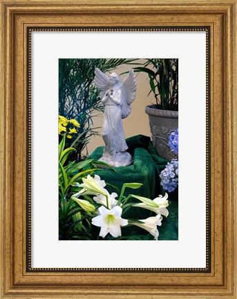Framed Easter Angel Print