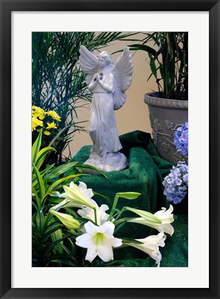 Framed Easter Angel Print