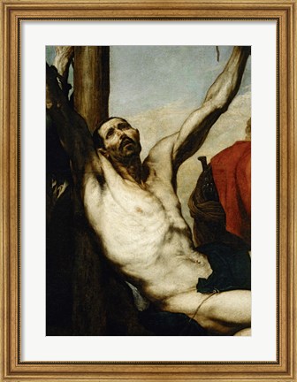 Framed Martyrdom of Saint Philip - detail Print