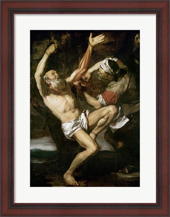 Framed Martyrdom of St.Bartholomew Print