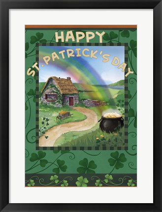 Framed St. Patrick&#39;s Day Print