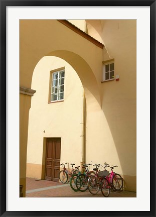 Framed Vilnius University in the Old Town, Vilnius, Lithuania Print