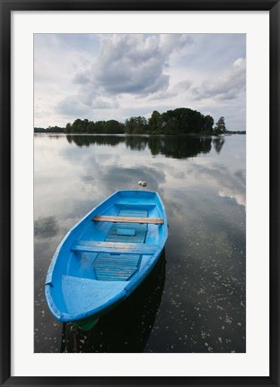 Framed Lake Galve, Trakai Historical National Park, Lithuania IV Print