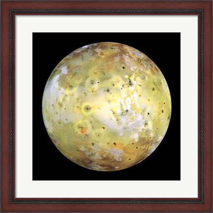 Framed Jupiter&#39;s Moon Lo I Print