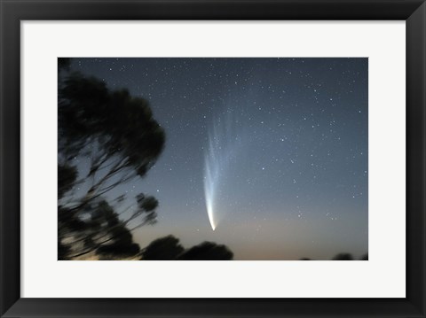 Framed Comet McNaught P1 Print