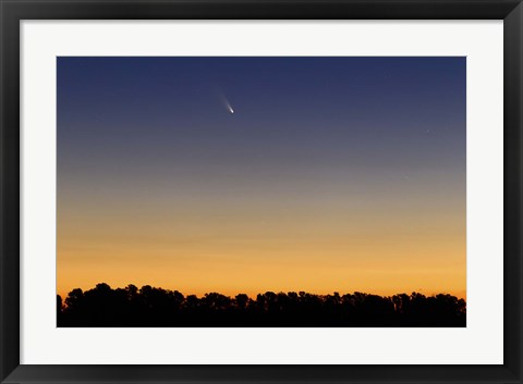 Framed Comet Panstarrs III Print