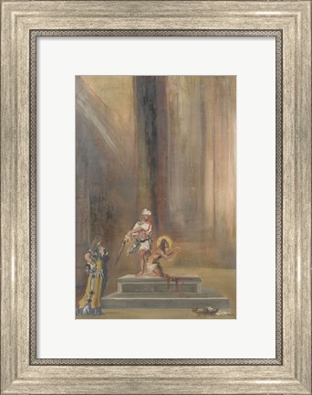 Framed Beheading Of Saint John The Baptist, 1870 Print