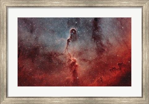 Framed Elephant Trunk Nebula I Print