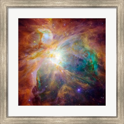 Framed Orion Nebula III Print