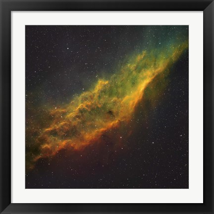 Framed California Nebula III Print