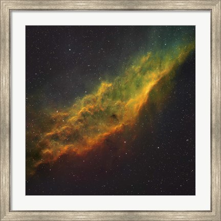 Framed California Nebula III Print