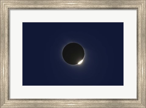 Framed Total Solar Eclipse Print