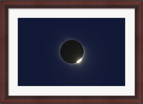 Framed Total Solar Eclipse Print