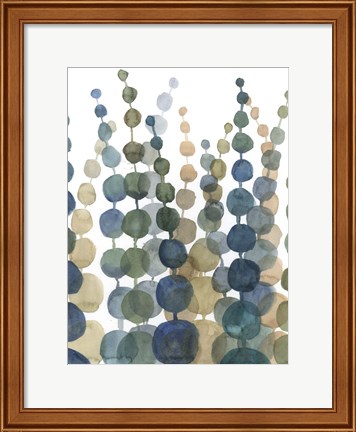 Framed Pompom Botanical II Print