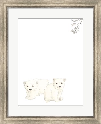 Framed Baby Animals II Print