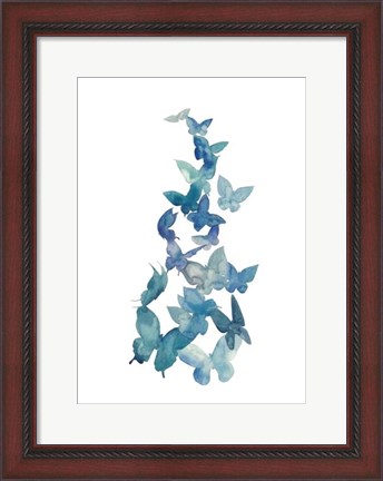 Framed Butterfly Falls II Print