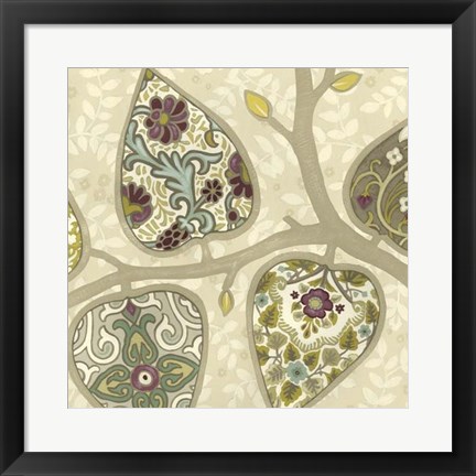 Framed Patterns in Foliage I Print