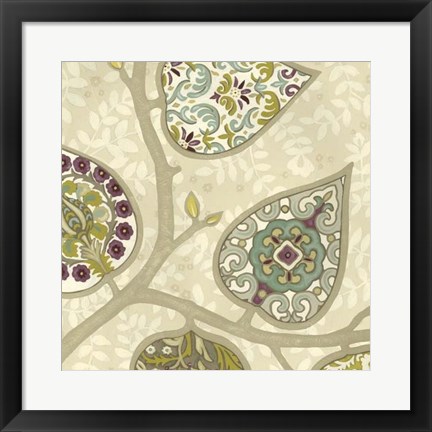Framed Patterns in Foliage III Print