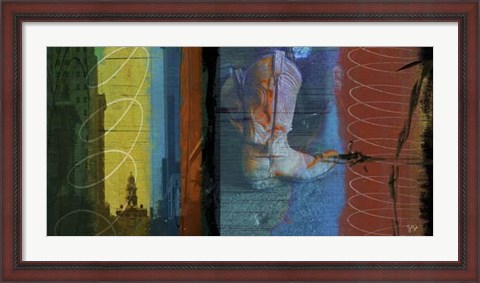 Framed Boot Collage Print