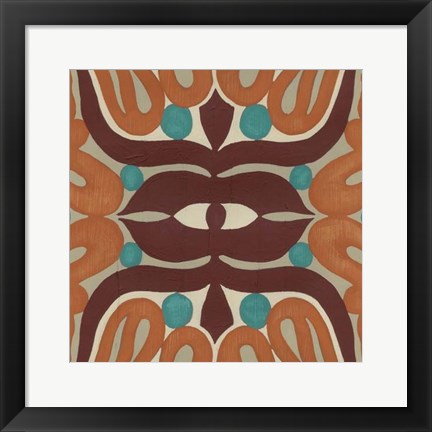 Framed Global Motif II Print