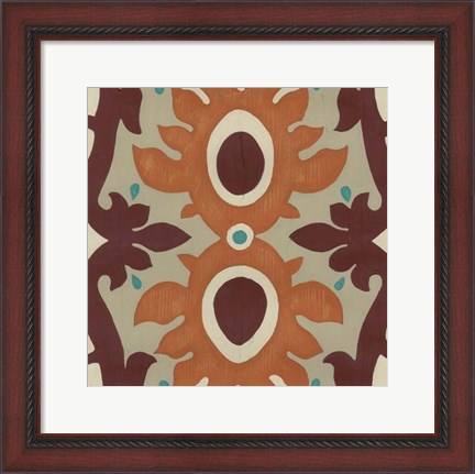 Framed Global Motif IV Print