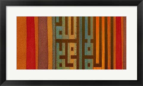 Framed Language of Color II Print