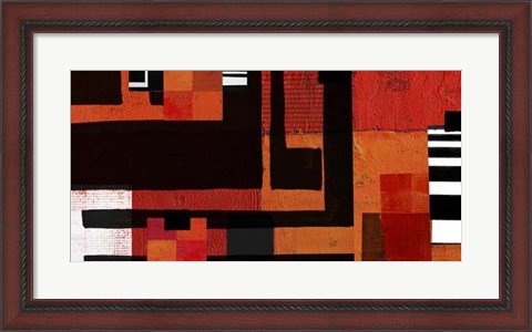 Framed Being There II Print
