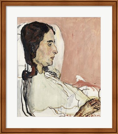Framed Madame Gode-Darel Sick, 1873-1915 Print