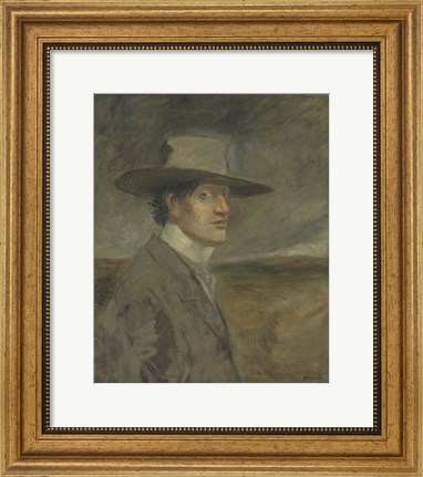 Framed Portrait Of The Artist, 1906 Print