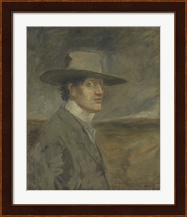 Framed Portrait Of The Artist, 1906 Print