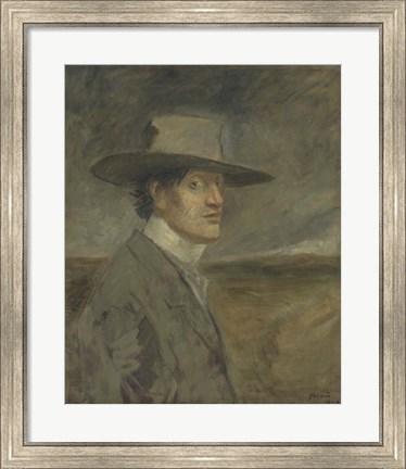 Framed Portrait Of The Artist, 1906 Print