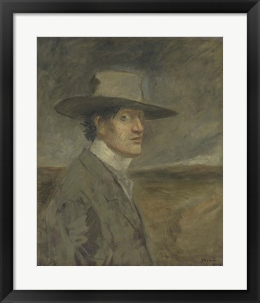 Framed Portrait Of The Artist, 1906 Print