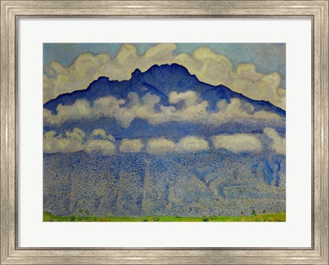 Framed Landscape In The Berne Oberland (Die Schynige Platte), 1909 Print