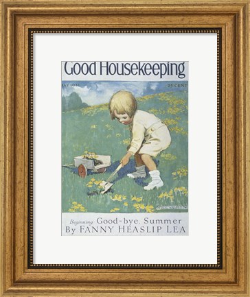Framed Good Housekeeping May 1931 Print