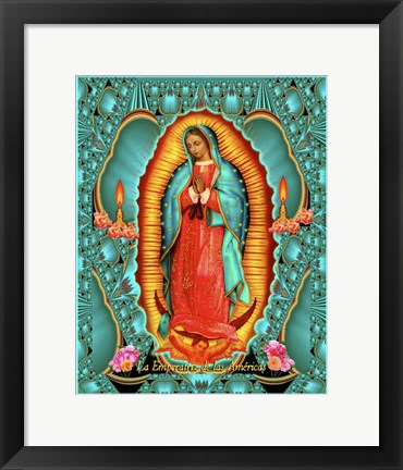 Framed Guadalupe 2-1 Print