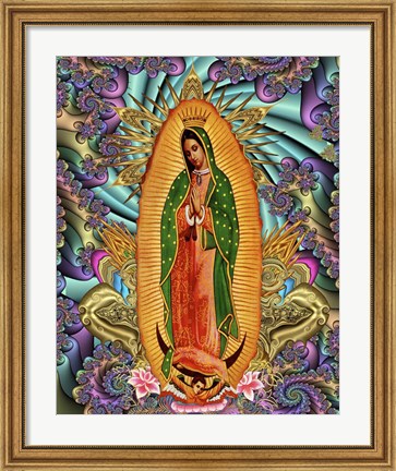 Framed Guadalupe2-7 Print
